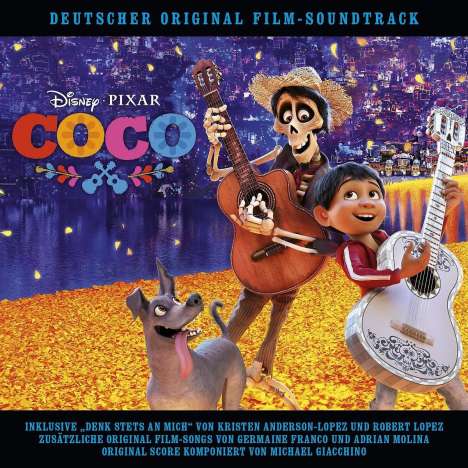 Filmmusik: Coco: Lebendiger als das Leben (Deutsche Version), CD