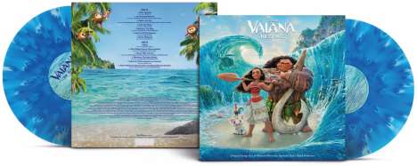 Filmmusik: Vaiana: The Songs (Wave Break Ocean Blue Vinyl), LP