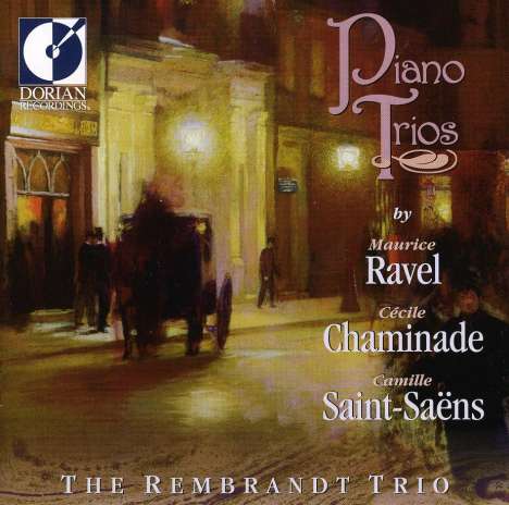 Cecile Chaminade (1857-1944): Klaviertrio Nr.1, CD
