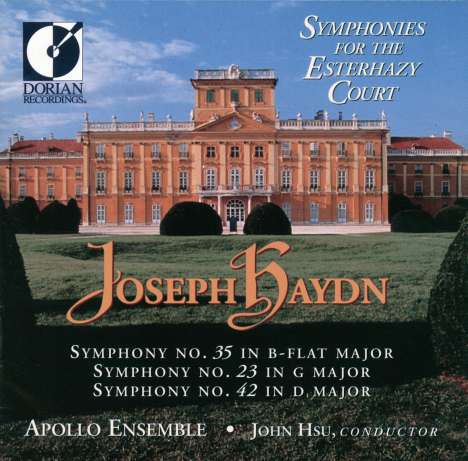 Joseph Haydn (1732-1809): Symphonien Nr.23,35,42, CD
