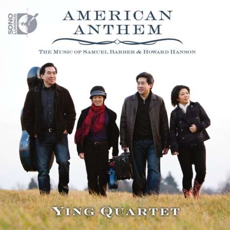 Samuel Barber (1910-1981): Ying Quartet - American Anthem, 1 CD und 1 Blu-ray Audio