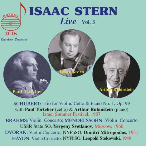 Isaac Stern - Live Vol.3, 2 CDs