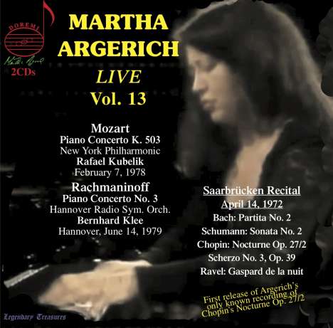 Martha Argerich - Legendary Treasures Vol.13, 2 CDs