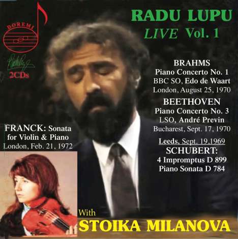 Radu Lupu - Live Vol.1, 2 CDs