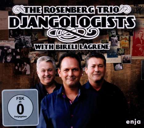 Rosenberg Trio: Djangologists (CD + DVD), 1 CD und 1 DVD