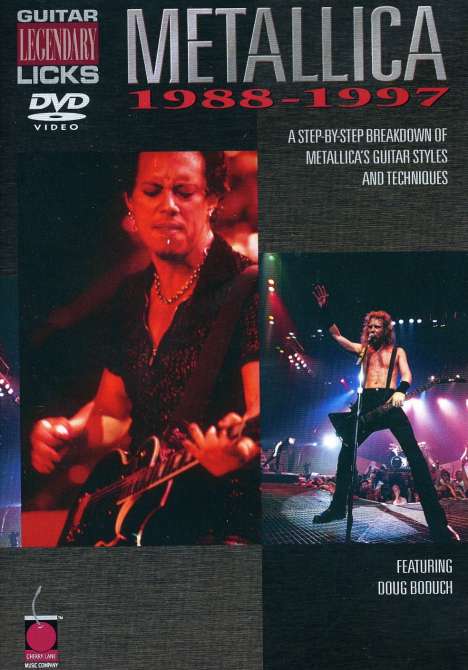 Metallica: Legendary Lick -Guitar, DVD