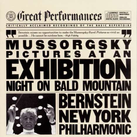 Modest Mussorgsky (1839-1881): Bilder einer Ausstellung (Orchesterfassung), CD