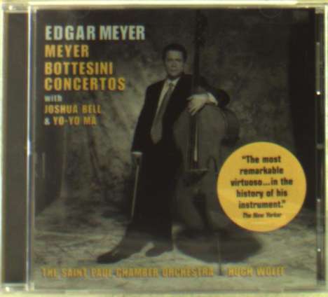 Edgar Meyer (geb. 1960): Konzert für Cello,Kontrabass &amp; Orchester, CD