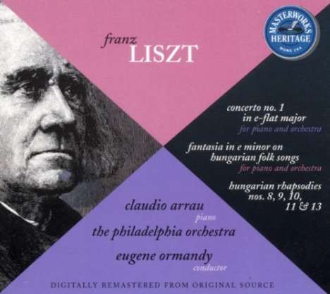 Franz Liszt (1811-1886): Klavierkonzert Nr.1, CD