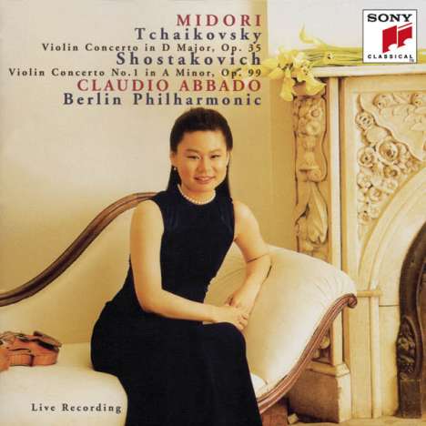 Midori spielt Violinkonzerte, CD
