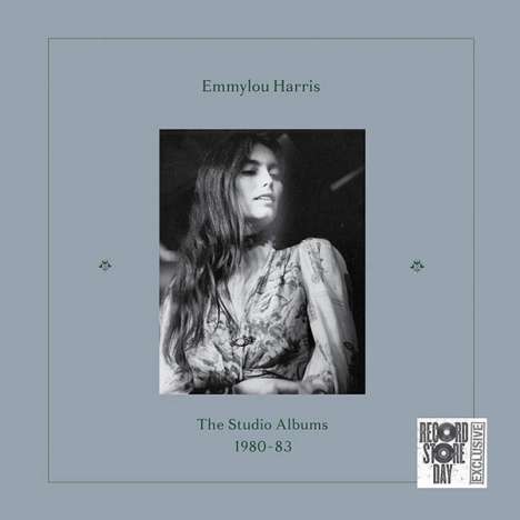 Emmylou Harris: The Studio Albums 1980-83 (Box Set) (Limited Edition), 5 LPs und 1 Single 7"