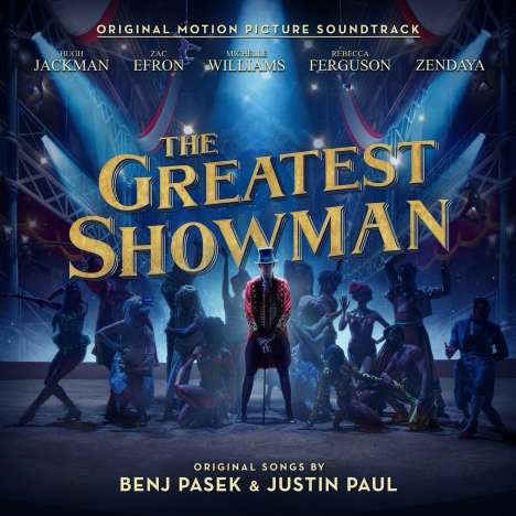 Filmmusik: The Greatest Showman, CD