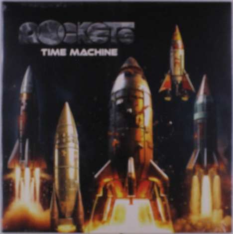Rockets: Time Machine (Limited Numbered Edition) (Blue Vinyl), LP