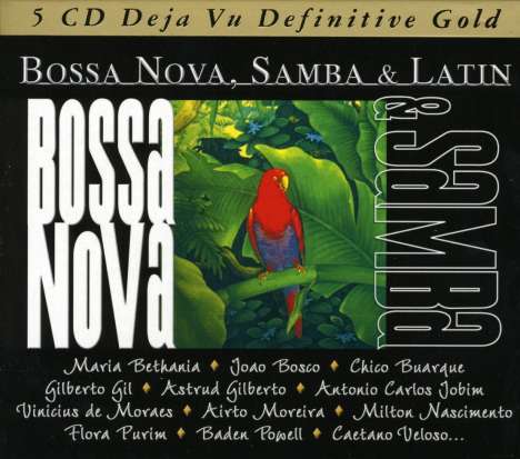 Bossa Nova, Samba &amp; Latin, 5 CDs