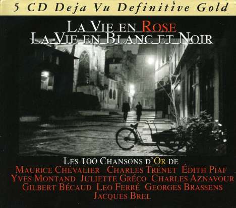 La Vie En Rose, La Vie En Blanc Et Noir, 5 CDs