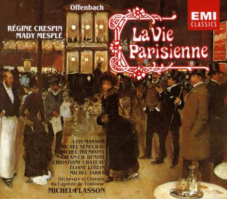 Jacques Offenbach (1819-1880): La Vie parisienne, 2 CDs