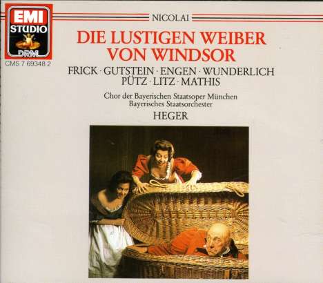 Otto Nicolai (1810-1849): Die lustigen Weiber von Windsor, 2 CDs