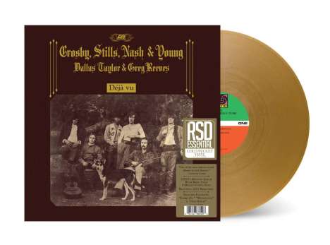 Crosby, Stills, Nash &amp; Young: Déjà Vu (remastered) (Gold Nugget Vinyl), LP