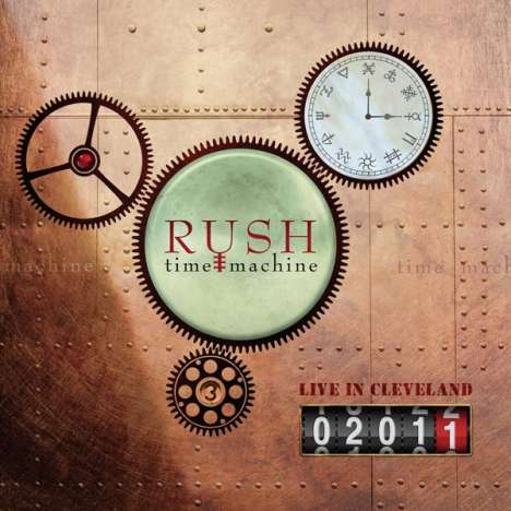 Rush: Time Machine 2011: Live In Cleveland (180g), 4 LPs