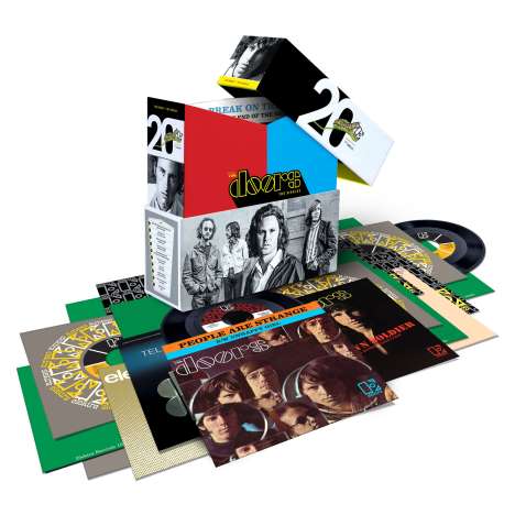 The Doors: The Singles (Limited-Numbered-Edition-Box-Set), 20 Singles 7"