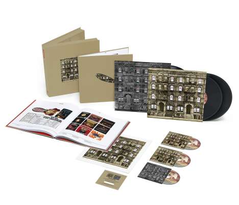 Led Zeppelin: Physical Graffiti (2015 Reissue) (Limited Super Deluxe Edition) (180g), 3 LPs und 3 CDs