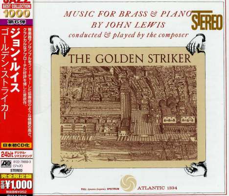 John Lewis (1920-2001): The Golden Striker (Japan-Optik), CD