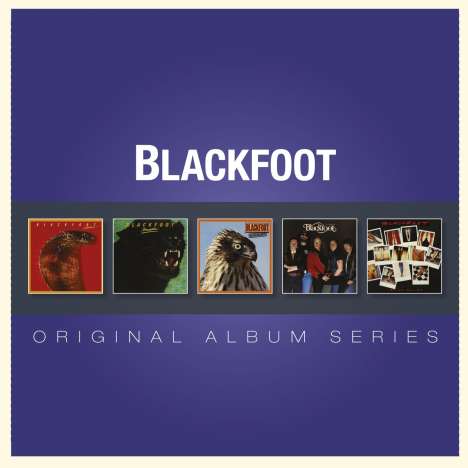 Blackfoot: Original Album Series, 5 CDs