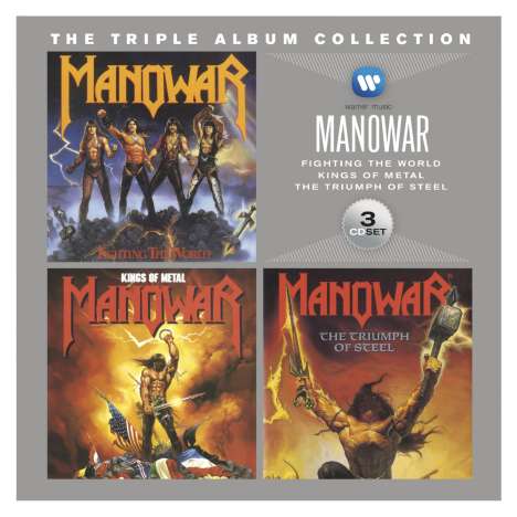 Manowar: The Triple Album Collection, 3 CDs