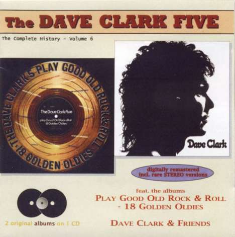 Dave Clark (geb. 1942): Play Good Old Rock &amp; Roll / Dave Clark &amp; Friends (Vol. 6), CD
