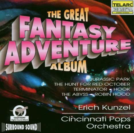 Erich Kunzel: Filmmusik: The Great Fantasy Adventure Album, CD