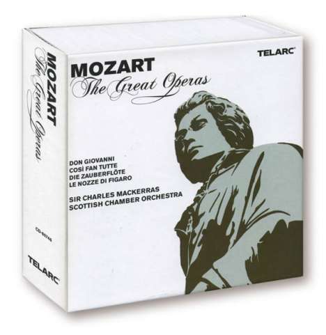 Wolfgang Amadeus Mozart (1756-1791): 4 Opern (Gesamtaufnahmen), 11 CDs