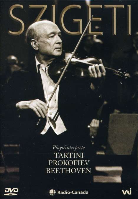 Joseph Szigeti spielt Tartini / Prokofieff / Beethoven, DVD