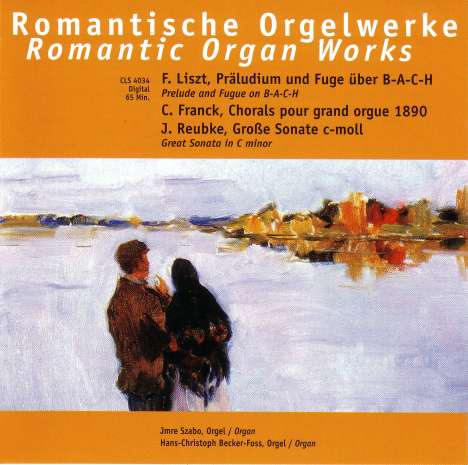 Franz Liszt (1811-1886): Romantische Orgelwerke, CD