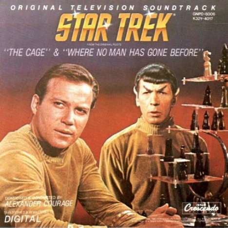 Alexander Courage: Filmmusik: Star Trek, LP