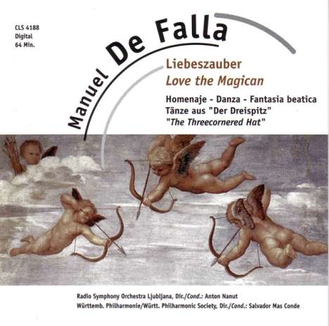Manuel de Falla (1876-1946): Liebeszauber/Love The M, CD