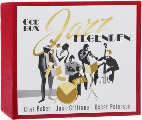 Jazz Sampler: Jazz Legenden, 6 CDs