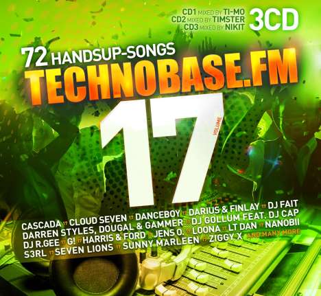 TechnoBase. FM Vol.17, 3 CDs