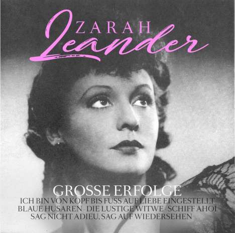 Zarah Leander: Große Erfolge, 2 CDs