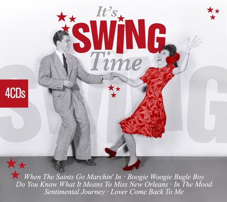 Jazz Sampler: It's Swing Time, 4 CDs