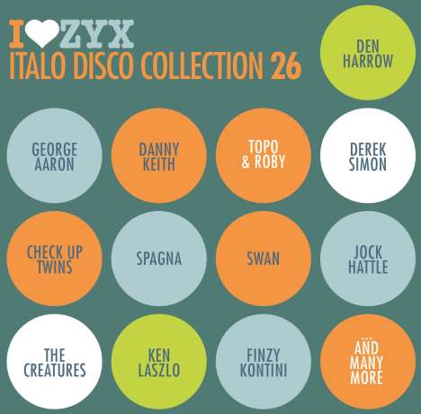 Italo Disco Collection 26, 3 CDs