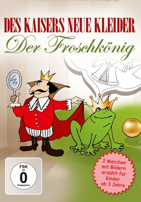 Des Kaisers neue Kleider / Der Froschkönig, DVD