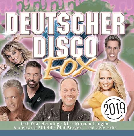 Deutscher Disco Fox 2019, 2 CDs