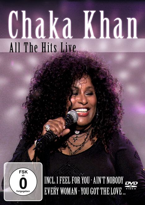 All The Hits Live, DVD