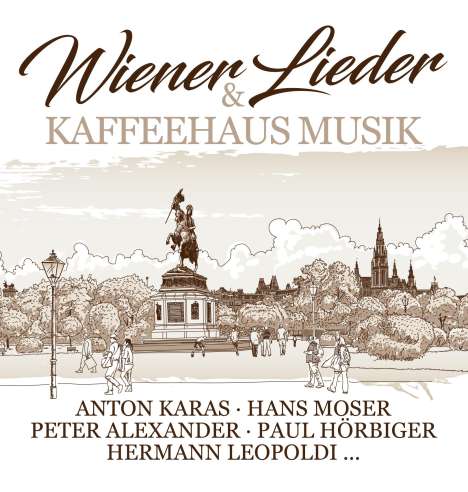 Wiener Lieder &amp; Kaffeehaus Musik, 3 CDs