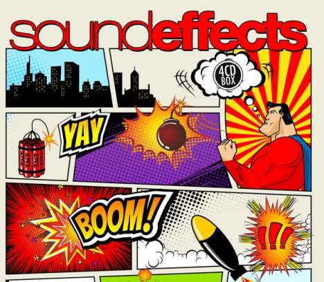 Soundeffekte-Sound Effects!, 4 CDs