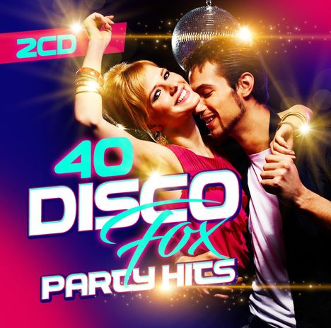 40 Disco Fox Party Hits, 2 CDs