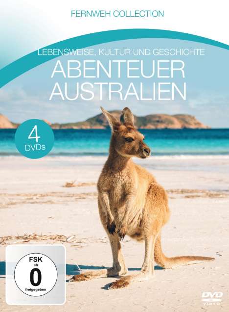 Abenteuer Australien (Fernweh Collection), 4 DVDs