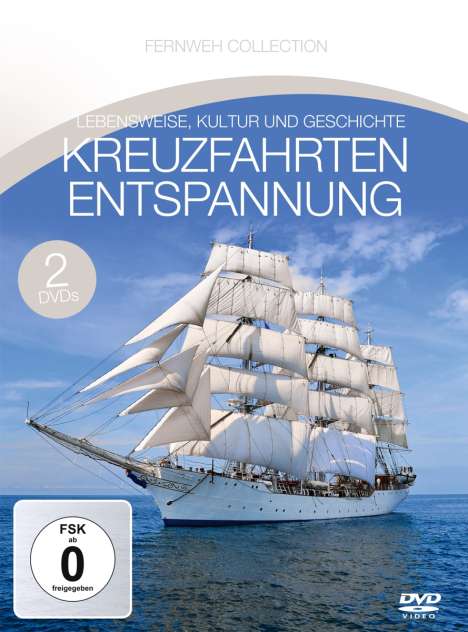 Kreuzfahrten-Entspannung (Fernweh Collection), 2 DVDs