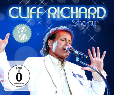Cliff Richard: Cliff Richard Story, 2 CDs und 1 DVD