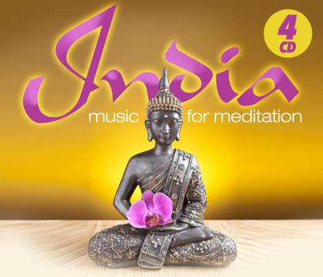 India-Music For Meditation, 4 CDs
